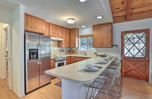 Crestline House | Modern and Unique Cabin with Deck by Lake Gregory!