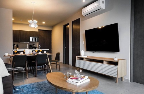 Monterrey Apartment | Modern Apartment with Pool and Mountain views