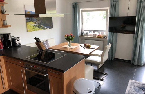 Groissenbach Apartment | Modern apartment directly on the Lofer Creek with a magnificent view of the Alps