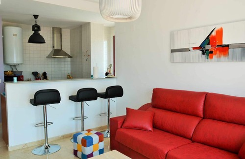 Bahia de Casares Apartment | Modern apartment terrace & great sea views,