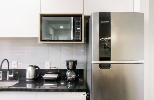 Alto Ribeirao Apartment | Modern Apartment With Pool and Barbecue Crr201