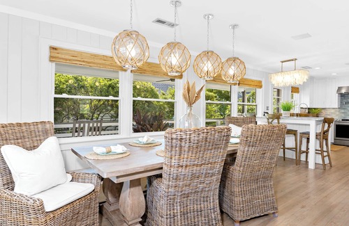 Wrightsville Beach Cottage | Modern Beachy Oasis! Upper Level, Just Steps From the Ocean!