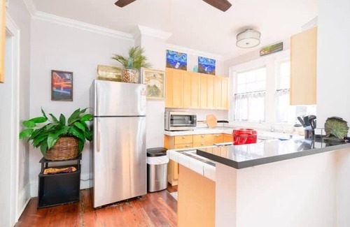 Wesley Heights House | Modern Bungalow Downtown Music & Wine Themed