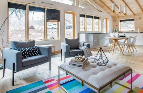 Weaverville House | Modern Cabin. Romantic Asheville Area Getaway.