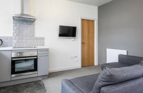 Sheffield Apartment | Modern Central Edwardian Apartment 4pp Private Ent