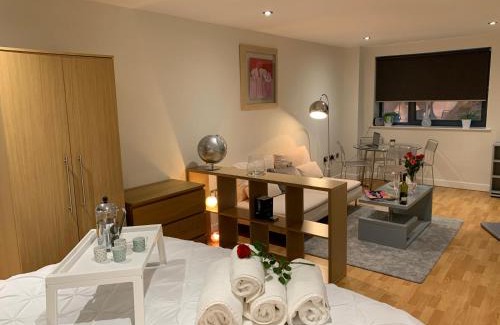 Sheffield Apartment | Modern, City Centre, Studio Apartment with FREE WIFI, GYM ACCESS, NETFLIX - West One