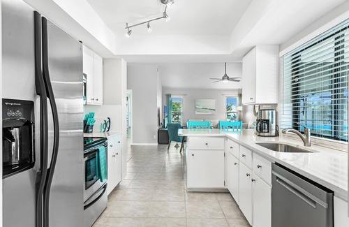 Cape Coral House | Modern Coastal Home w/Heated Pool & Waterfront Views!