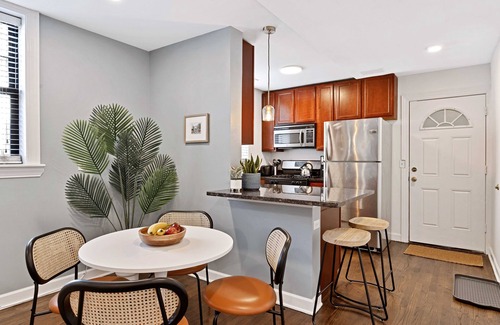 Budlong Woods Condo | Modern Comfort 2 Bd Condo in Iconic Lincoln Square by AllSet Turnover