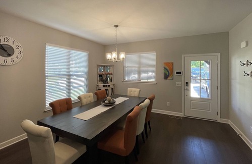 Dickel House | Modern, Comfortable Lake Home with Screened Patio