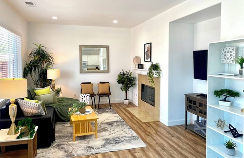 Midway House | Modern cozy comforts 4BR 2.5BA home, 2-car garage, outdoor space, monthly rental