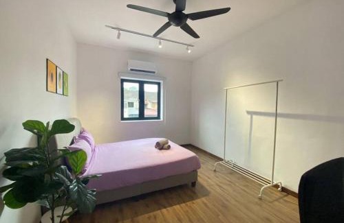 Central Seberang Perai House | Modern Cozy House 4 ROOM 10pax@Bukit Mertajam