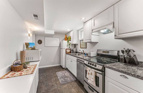 Longmont Condo | Modern Downtown Oasis ~ Sunny Garden ~ King Beds!