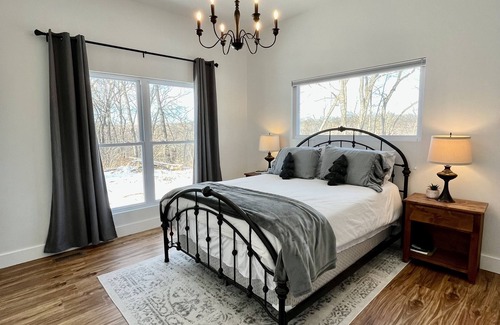 Emden Other | Modern Farmhouse on 50 Secluded Acres - Near Mark Twain Lake!