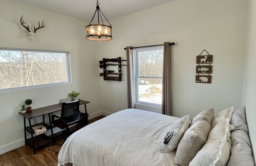 Emden Other | Modern Farmhouse on 50 Secluded Acres - Near Mark Twain Lake!