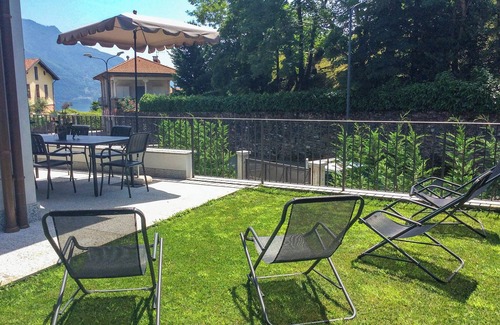 Verbania Apartment | Modern furnished 3½-room apartment with terrace & large garden