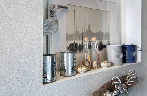 Ludwigshafen Apartment | Modern Holiday Apartment With Heated Natural Pool, Sauna, Terrace and WiFi; Parking lots available