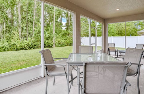 Indian Trails House | Modern home with central AC, WiFi, private washer/dryer, and screened porch