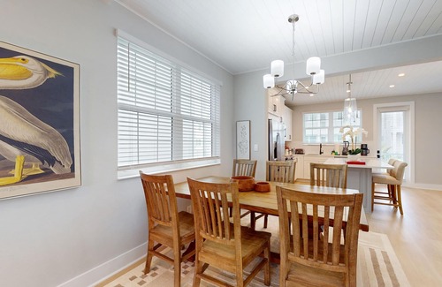 Cortez House | Modern home with screened-in balcony, pool, bikes, & EV charger - great location