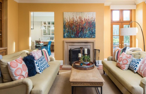 Sonoma Villa | Modern Italian Villa surrounded by Vineyards and Gardens, w/ Pool & Heated Spa
