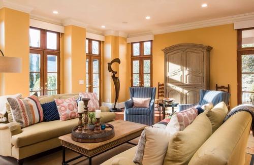 Sonoma Villa | Modern Italian Villa surrounded by Vineyards and Gardens, w/ Pool & Heated Spa