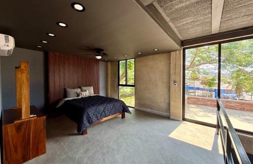 Arrecife Apartment | Modern loft with AC Close to downtown Huatulco
