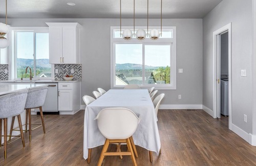 Veradale House | Modern Luxury Hillside Home with the Best view of Spokane!