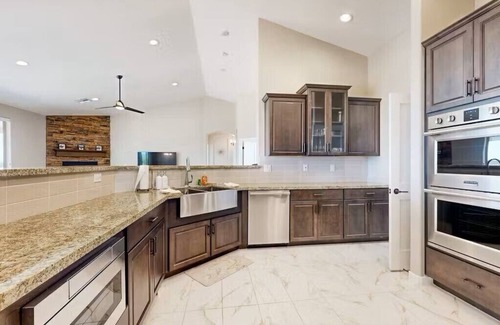 Rio Verde Foothills Villa | Modern marble beauty with easy access to hiking, UTV, and mountain bike trails