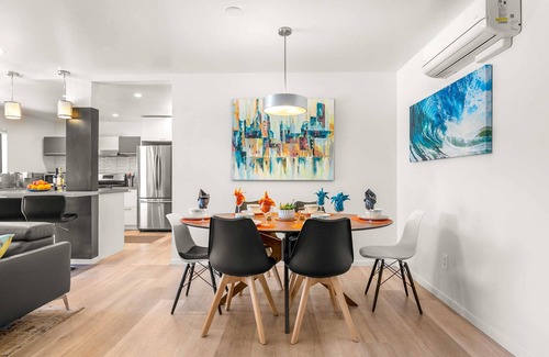 Mission Hills Apartment | Modern Mission Hills Retreat: Balcony, EV Charger & More