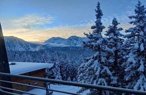 Chamrousse Ski Chalet | Modern Mountain Apartment with Balcony