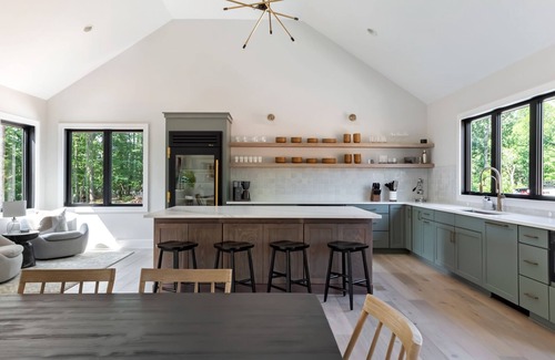Littleton House | Modern New Construction Lake Front Living in Peaceful cove