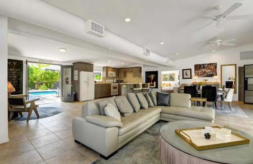 Tahquitz River Estates House | Modern Oasis w Pool Patio Lounge Mountain Views Palo Verde by AvantStay