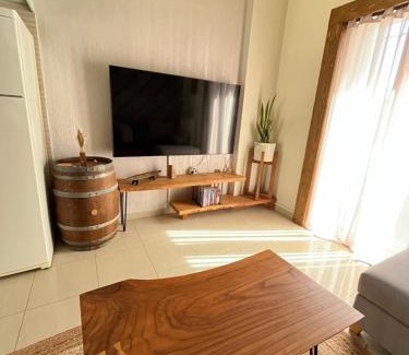 Kefalos Apartment | modern rustic house