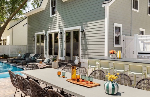 Thunderbolt House | Modern Savannah Homes | Heated Pool