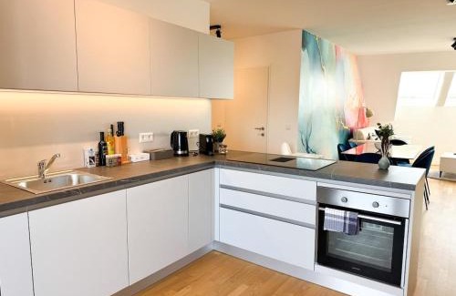 Floridsdorf Apartment | Modern & Spacious 2BR Apartment with Balcony