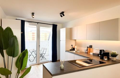 Floridsdorf Apartment | Modern & Spacious 2BR Apartment with Balcony