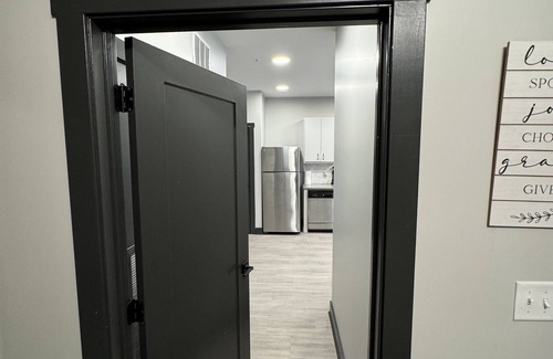 Clarksville Apartment | Modern stay overlooking downtown