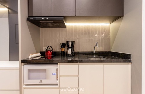 Sao Paulo Apartment | Modern Studio in Ecos Vila Madalena Cond. Evm1012