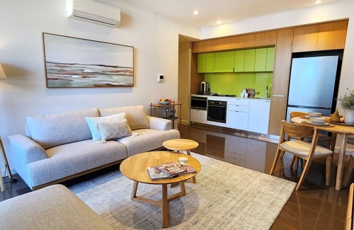 Waterloo Apartment | Modern Sydney Living with Pool & Gym