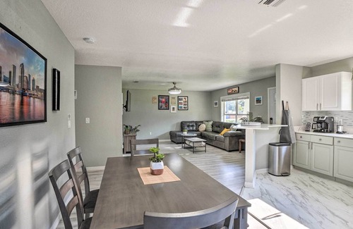 Orient Park House | Modern Tampa Cottage ~ 6 Mi to Downtown