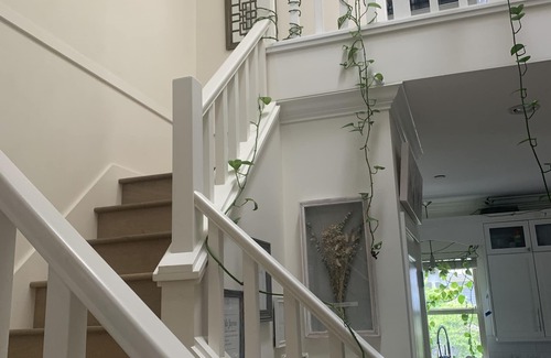 Grandview-Woodland House | Modern townhome sleeps 6 with backyard, 10 min from downtown in desirable area
