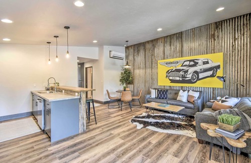 Elkhart Lake House | Modern Townhome w/Deck - 1/2 Mi to Elkhart Lake!