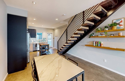 Ballard House | Modern townhome with private roof deck, balcony, & W/D - walk to bars/dining