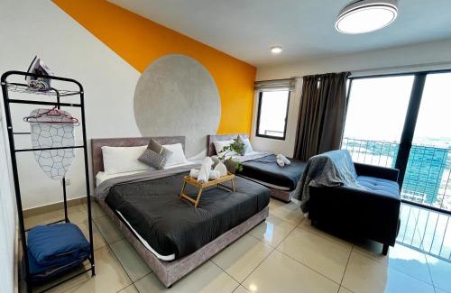 Shah Alam Apartment | Modern Trefoil Studio Setia Alam Walk to Setia City Mall SCCC