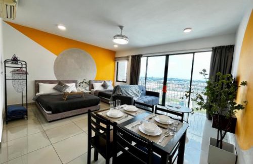 Shah Alam Apartment | Modern Trefoil Studio Setia Alam Walk to Setia City Mall SCCC