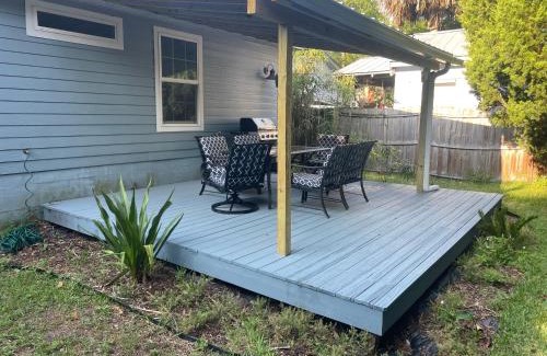Lincolnville House | Modern, Upscale, and New Blue Bungalow in the heart of Downtown St Augustine
