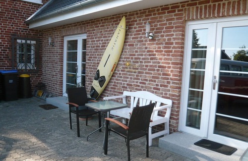 Neue Tiefe Apartment | Modern vacation home Aloha 2 with terrace and private parking on Fehmarn