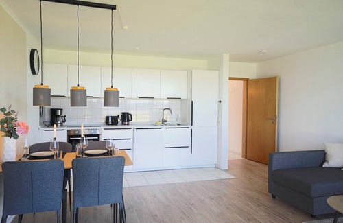 Fahrdorf Apartment | Modern vacation apartment N°9 Stexwig with panoramic Schlei view