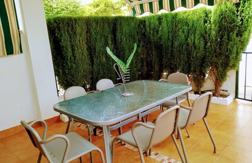 Puerto Rey Apartment | Modern VeraPlaya Apartment: Wifi + Pool + Garden