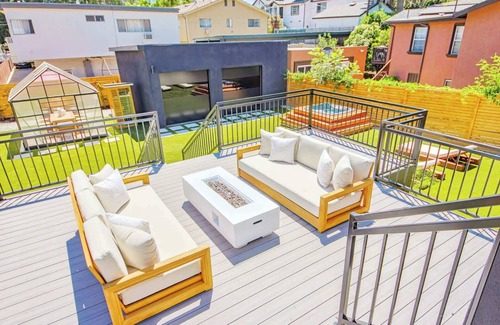 Los Feliz House | Modern Villa Sauna, Jacuzzi&Garden