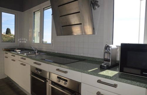 Antheor Villa | Modern villa with swimming pool and panoramic sea view